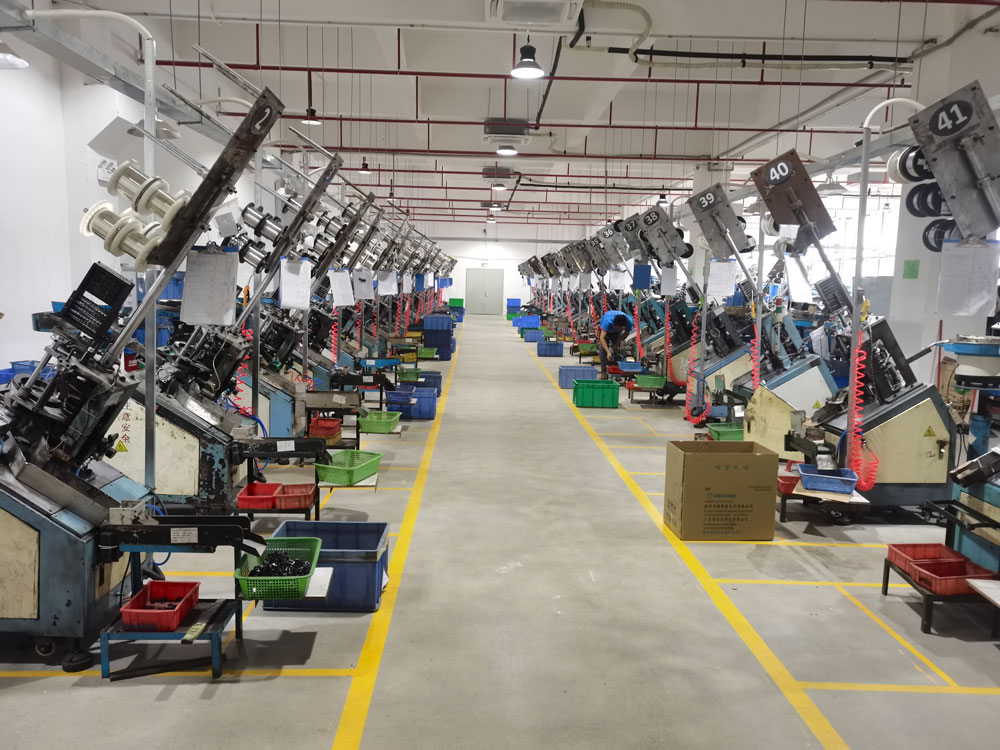 Z6尊龙凯时工厂车间事情情形（广东河源）